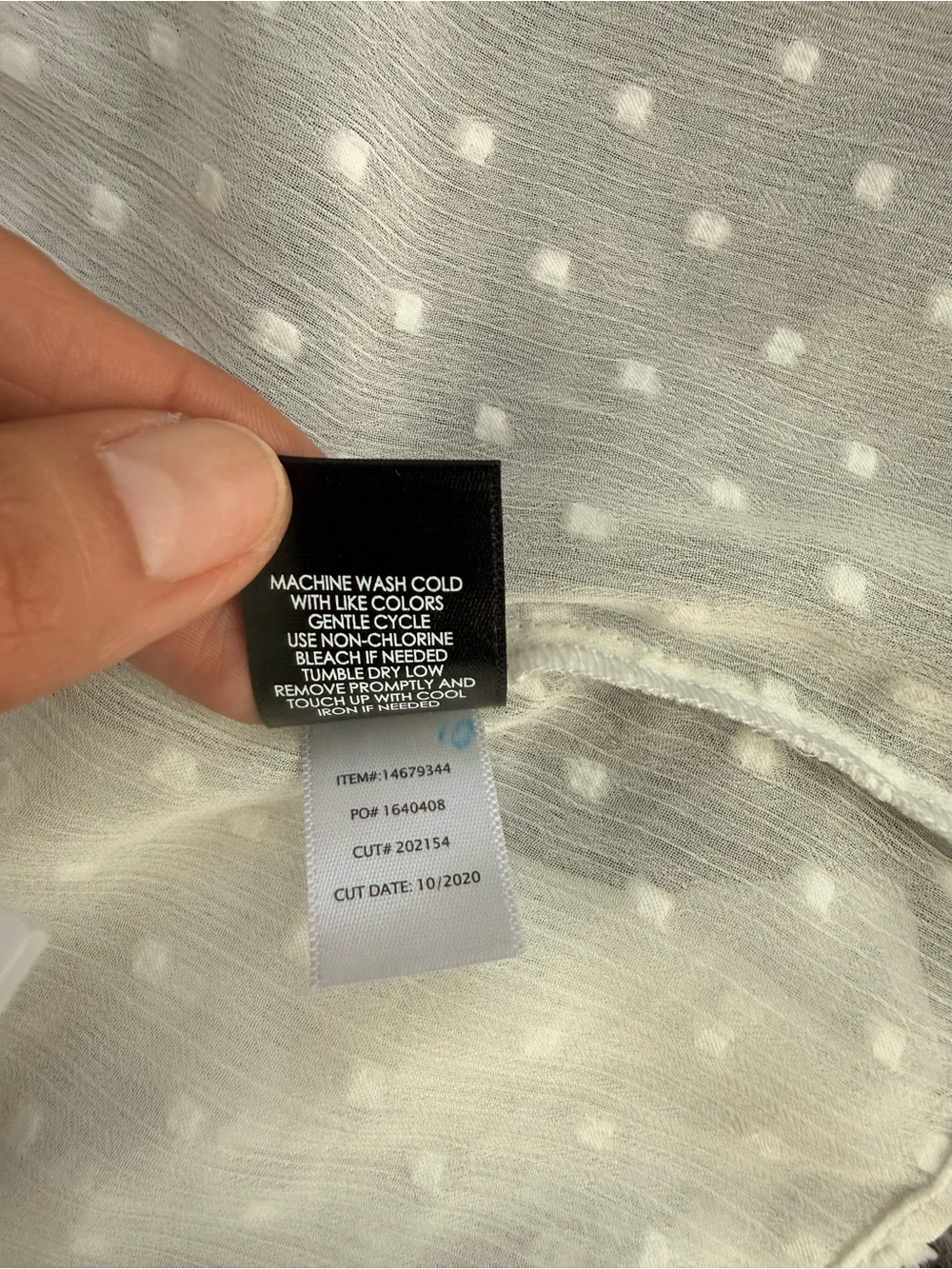 torrid Cream Swiss Dot Ruffle Tiered Cardigan - Picture 5 of 6